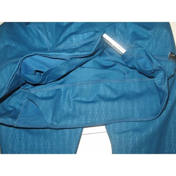 Nike DM7260 Women's Sz XL Marina Blue One Luxe Mid-Rise Printed Leggings $100 - Picture 11 of 11